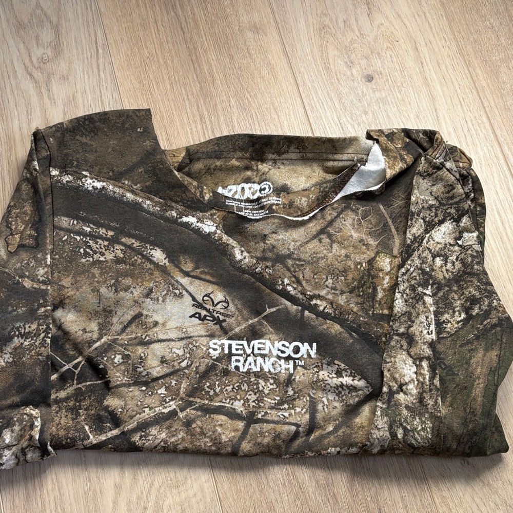 Stevenson Ranch Men's Camouflage Long Sleeve Shirt